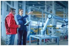 工作場所中的協(xié)作：新一代協(xié)作機器人如何改善手動工作的性質(zhì)