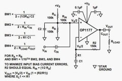 單電源放大器電路的正確去耦方法