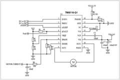 電機(jī)驅(qū)動(dòng)芯片TMI8116－Q1，應(yīng)用于車(chē)身的充電口蓋