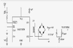 使用H橋變壓器驅動器為超級電容器充電