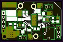 電荷泵雙極電源的 PCB 布局