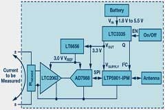 帶檢測(cè)電阻器的無(wú)線電流檢測(cè)電路浮動(dòng)