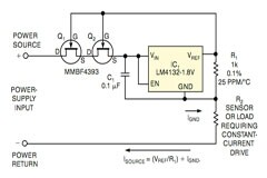 JFET 共源共柵提高了電流源性能