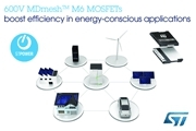 意法半導體推出高效超結MOSFET，瞄準節能型功率轉換拓撲