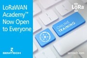 Semtech宣布為企業和開發人員開放LoRaWANAcademy注冊