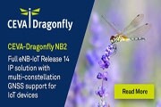 CEVA助力諾領科技eNB-IoT SoC 完成商用NB－IoT網絡的首次通話