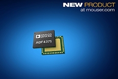 Analog Devices ADF437x合成器在貿(mào)澤開售為下一代RF和mmWave 設(shè)計提供寬頻范圍