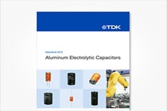 TDK 電容器:鋁電解電容器新 《數據手冊》