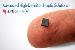 益登科技與Boréas結盟共同開拓高精度觸覺反饋商機