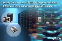 Dialog和TDK聯合打造全球尺寸最小的負載點DC－DC轉換器解決方案