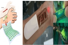 三星展示可拉伸的 OLED 皮膚貼片：可用作健身監測器