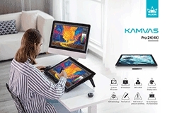 4K畫(huà)質(zhì)來(lái)襲，繪王三款23.8吋大畫(huà)幅新品數(shù)位屏炫酷上市 