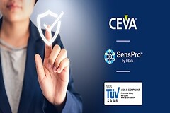 CEVA SensPro 傳感器中樞DSP 獲得 ASIL B(隨機)和 ASIL D(系統)汽車安全合規認證