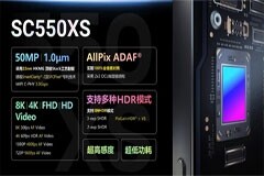 國內廠商思特威發布基于 22nm 工藝的 50MP 手機圖像傳感器