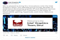英特爾收購GPU技術廠商Siru Innovations