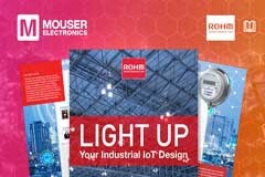 ROHM Semiconductor和貿澤聯手發布新電子書探討工業物聯網中的高效功率轉換