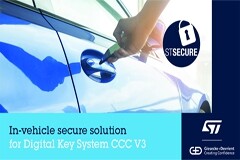 意法半導體推出即用型安全汽車進入車載系統芯片解決方案