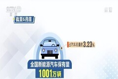 全國(guó)機(jī)動(dòng)車保有量達(dá)4.06億輛：新能源汽車數(shù)量破1000萬(wàn)
