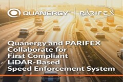 Quanergy和PARIFEX合作推出首個符合規范的激光雷達超速抓拍系統