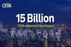 第 150 億顆CEVA 助力芯片出貨
