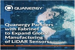 Quanergy與Fabrinet攜手合作，擴大激光雷達傳感器的全球化生產規模