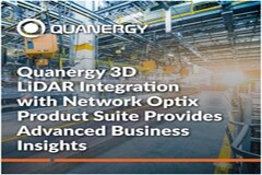 Quanergy 3D LiDAR與Network Optix產品套件整合，提高商業洞察力