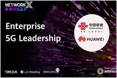 中國聯(lián)通和華為共同榮獲5G World峰會“5G專網(wǎng)產(chǎn)業(yè)領導力獎”