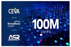 CEVA和翱捷科技攜手實現里程碑：付運1億顆無線物聯網芯片產品