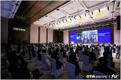 新一代智慧互聯(lián)電梯OH7000首次亮相西部市場