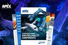 貿(mào)澤聯(lián)手Apex Microtechnology推出全新電子書探索高可靠性設(shè)計(jì)中的挑戰(zhàn)與難點(diǎn)