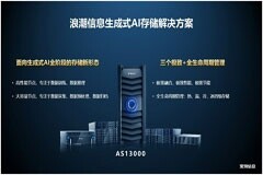 智慧有數 浪潮信息發布生成式AI存儲解決方案