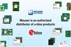 貿澤電子供應豐富多樣的u－blox連接和定位產品
