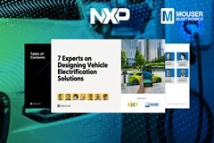 貿(mào)澤電子聯(lián)手NXP Semiconductors推出全新電子書深入探討汽車電氣化設(shè)計面臨的挑戰(zhàn)