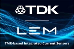 TDK和LEM(萊姆)將合作開(kāi)發(fā)用于電氣化應(yīng)用的下一代隧道磁阻式集成電流傳感器