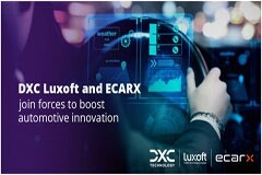 DXC Luxoft與ECARX攜手合作，提升汽車制造商創新能力