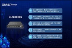 國數集聯發布業界首款CXL多級網絡交換機，IB時代的顛覆者！