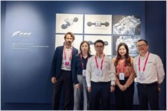 菲亞特動力科技亮相2024世界設計之都大會，展示其eAX 375-R電驅橋技術