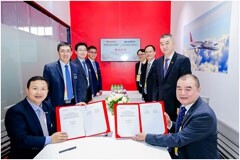 霍尼韋爾與廣州飛機維修工程有限公司在第十五屆中國航展上簽署維修授權協議