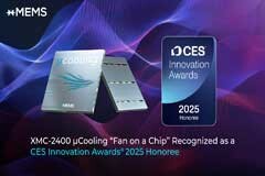 xMEMS“氣冷式主動散熱芯片”榮獲CES 2025創新獎