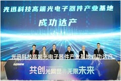 光迅科技成功達(dá)產(chǎn)，跑出科技創(chuàng)新加速度