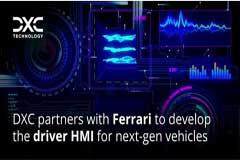 DXC攜手法拉利為新一代汽車開發駕駛者人機界面