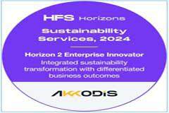 HFS Horizons 2024可持續發展服務報告將Akkodis評為“企業創新者”