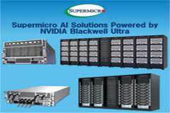 Supermicro為AI新浪潮擴大產品組合，推出NVIDIA Blackwell Ultra解決方案，可搭載NVIDIA HGX B300 NVL16與GB300 NVL72