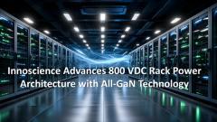 英諾賽科為800 VDC電源架構提供全GaN電源解決方案，賦能新一代AI Factories