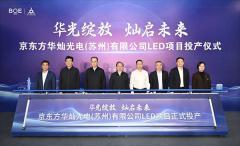 總投資20億元！京東方華燦光電蘇州LED項目投產