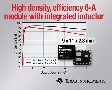 TI推出集成電感器的最新6V、6A 同步集成型電源模塊