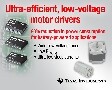 TI推出3款面向有刷DC及步進電機的最新低電壓器件