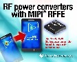 TI推出首批用來集成MIPI聯盟射頻前端數字控制接口規范的RF電源轉換器