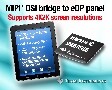 TI推出可在圖形處理器與嵌入式DisplayPort面板之間提供MIPI DSI橋的最新接口IC 