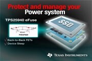 TI推出支持高電源效率的業界最小型 18V、5A 雙向保護開關
